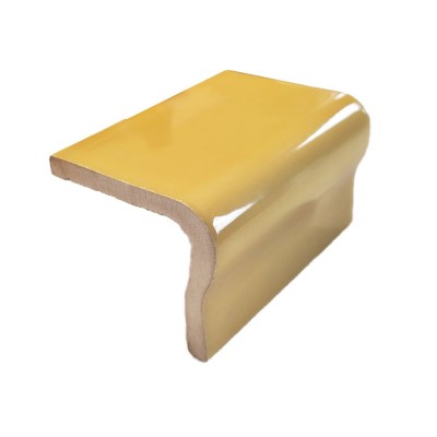 Ref : BORDURE DE FINITION POUR PLAN DE TRAVAIL JAUNE  6x10