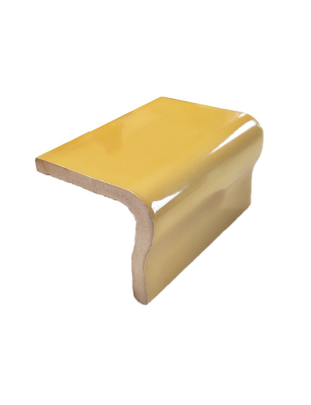 Ref : BORDURE DE FINITION POUR PLAN DE TRAVAIL JAUNE  6x10