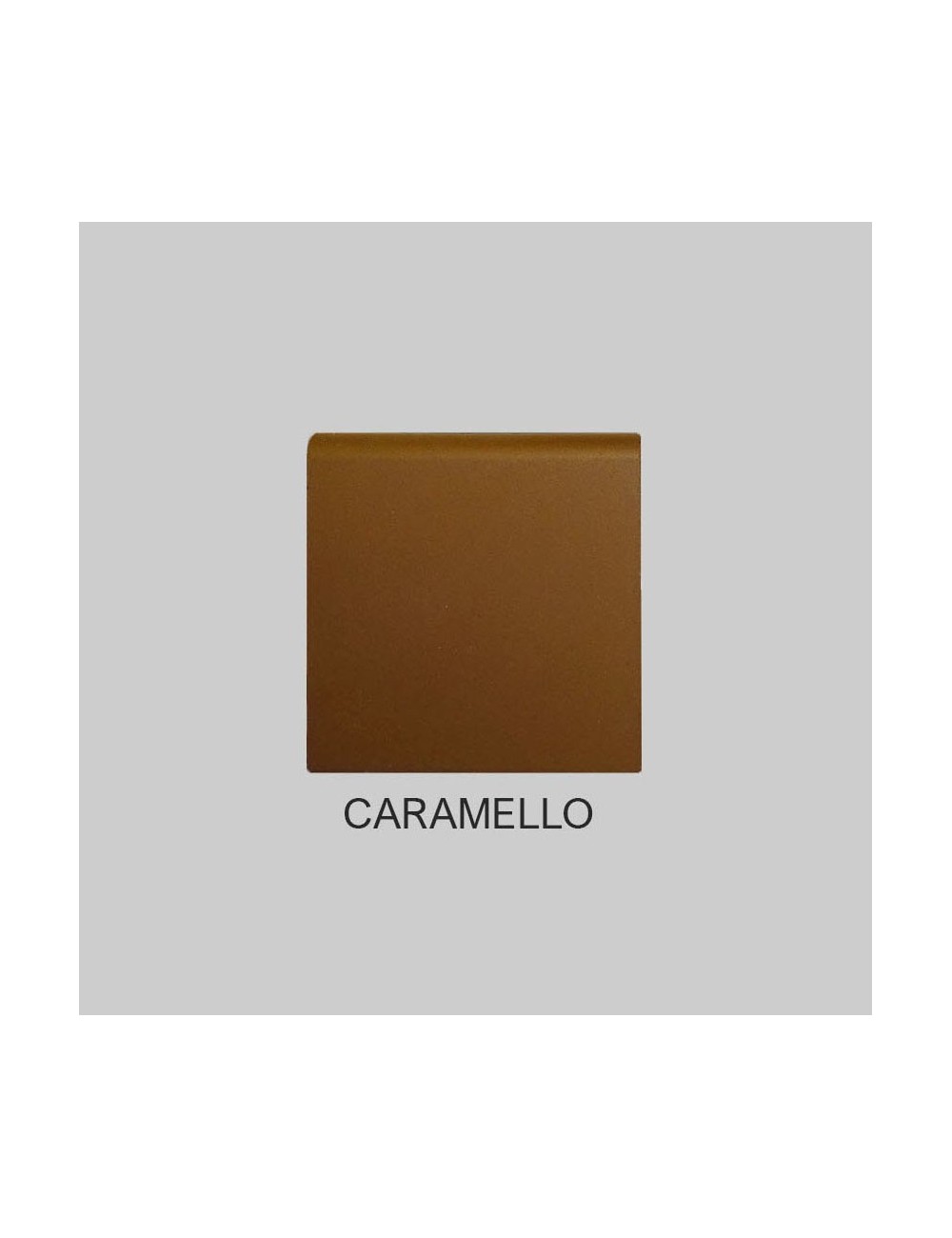Ref : PLINTHE PORPHYRE MARRON CARAMELLO  10x10