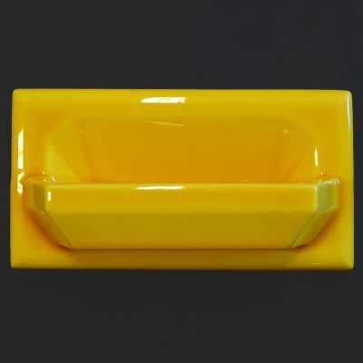 Ref : PORTE-SAVON N° 459 JAUNE  12,5x23,5
