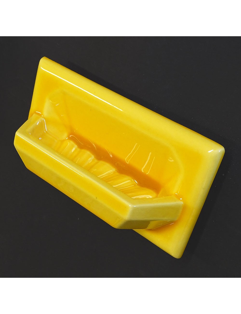 Ref : PORTE-SAVON N° 459 JAUNE  12,5x23,5
