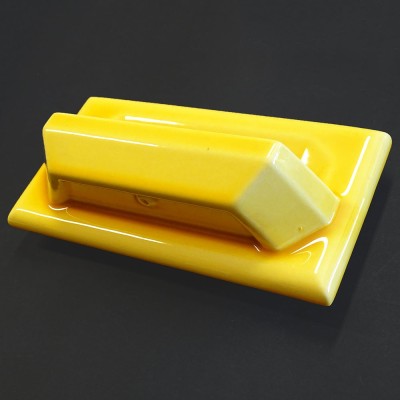 Ref : PORTE-SAVON N° 459 JAUNE  12,5x23,5