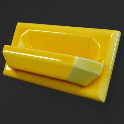 Ref : PORTE-SAVON N° 459 JAUNE  12,5x23,5