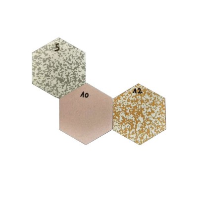 Ref : PORPHYRE HEXAGONAL MULTICOLORE 5,3x5,3