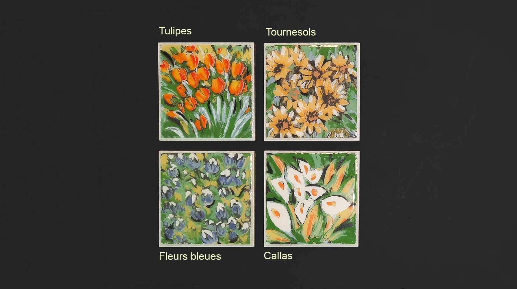 Ref : DÉCORS FLEURS  10x10