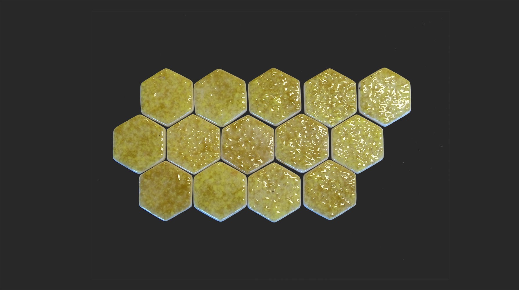 Ref : HEXAGONE JAUNE D2...