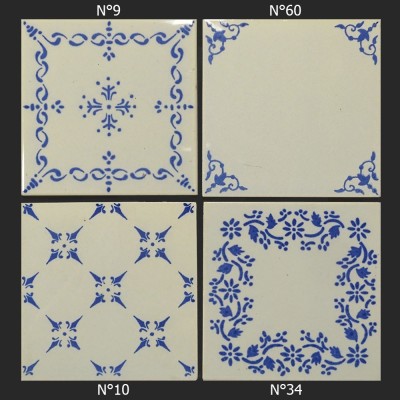 Ref : SÉRIE 1863 DÉCORS  10,8x10,8