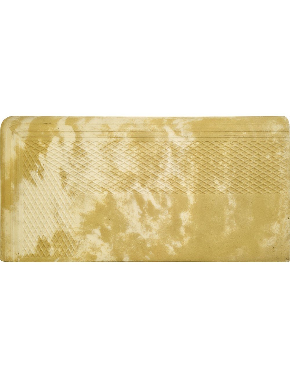 Ref : ANGLE DE MARCHE NUAGÉ JAUNE DROITE  15x30