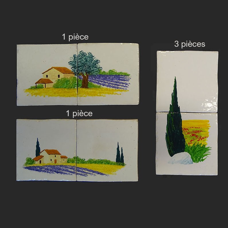 Ref : PROVENCE FRESQUES  13x13