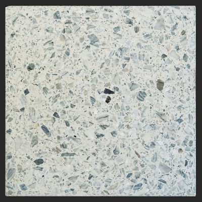 Ref : TERRAZZO GRIS VERT 1554  25x25