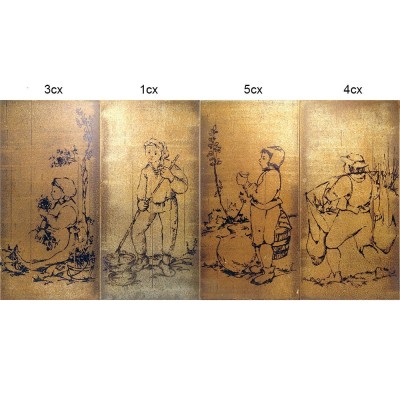 Ref : DÉCORS PERSONNAGES  15x30