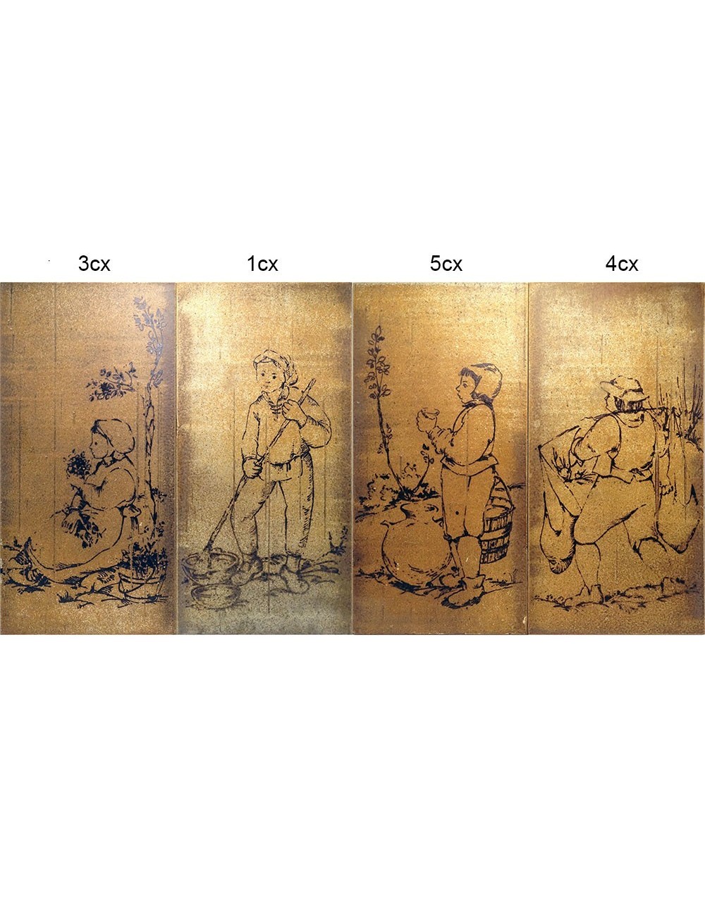 Ref : DÉCORS PERSONNAGES  15x30