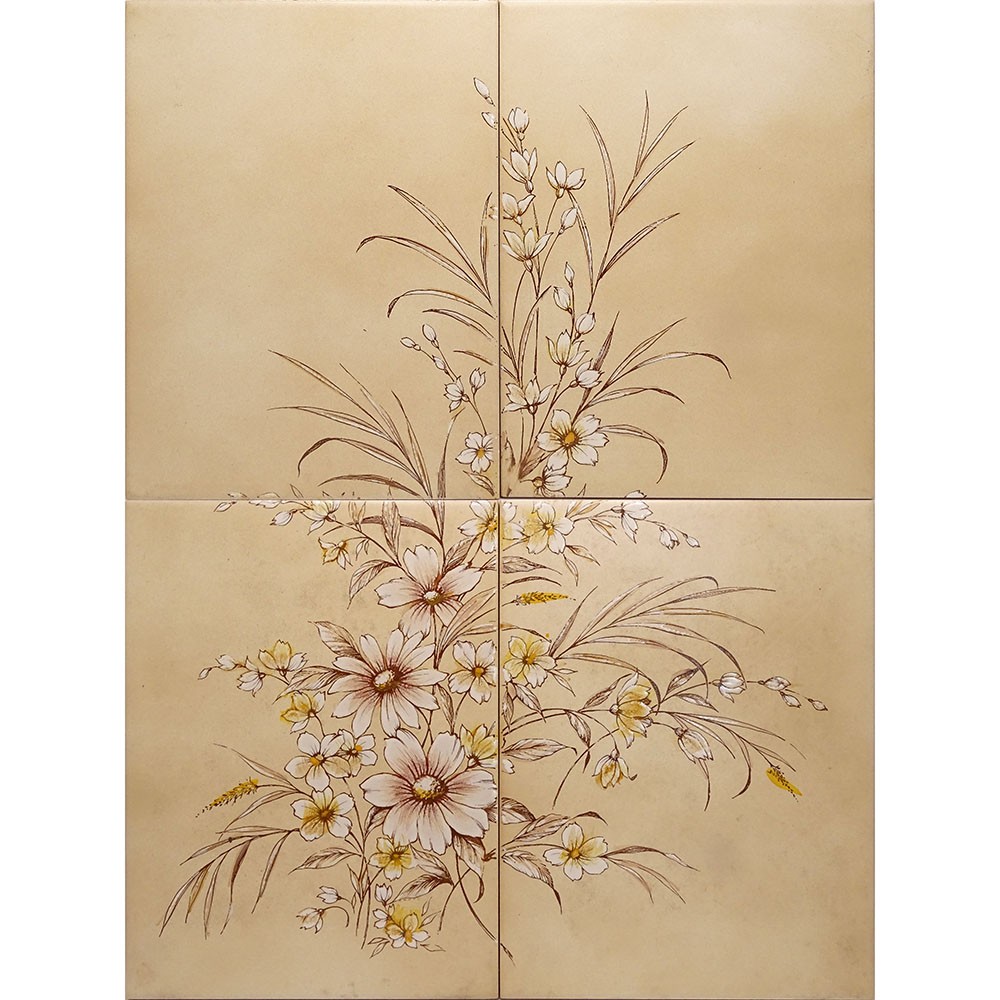 Ref : FRESQUE MH4C FLEURS...