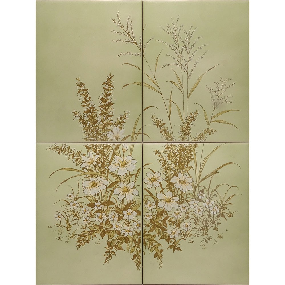 Ref : FRESQUE G144A FLEURS...